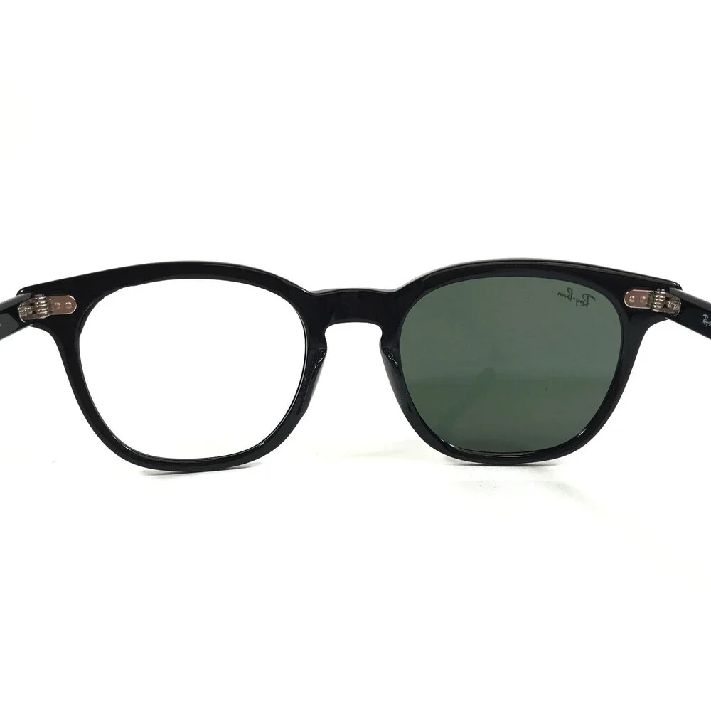 Ray-Ban Sunglasses RB2298 HAWKEYE 901/31 Polished Black Frames with Green Lenses
